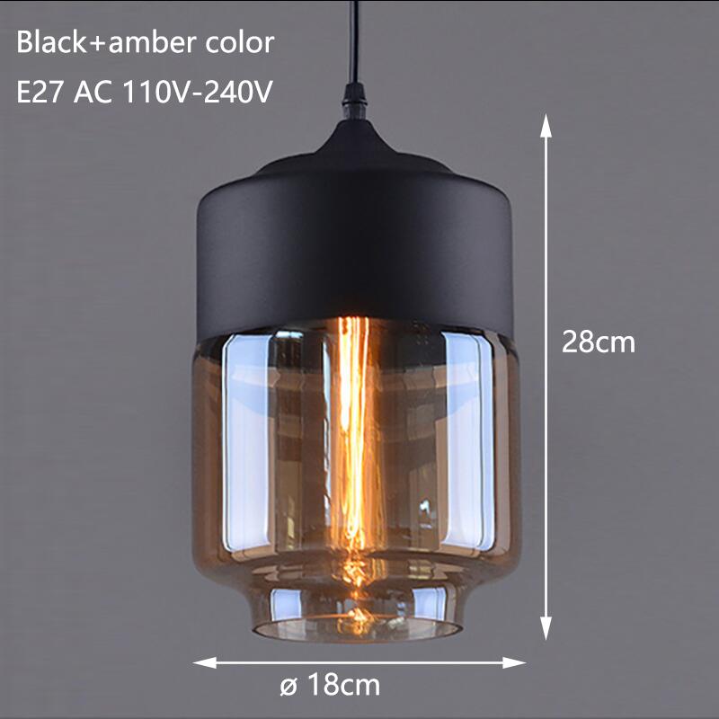 Modern Contemporary Glass Pendant Lamp and Lights