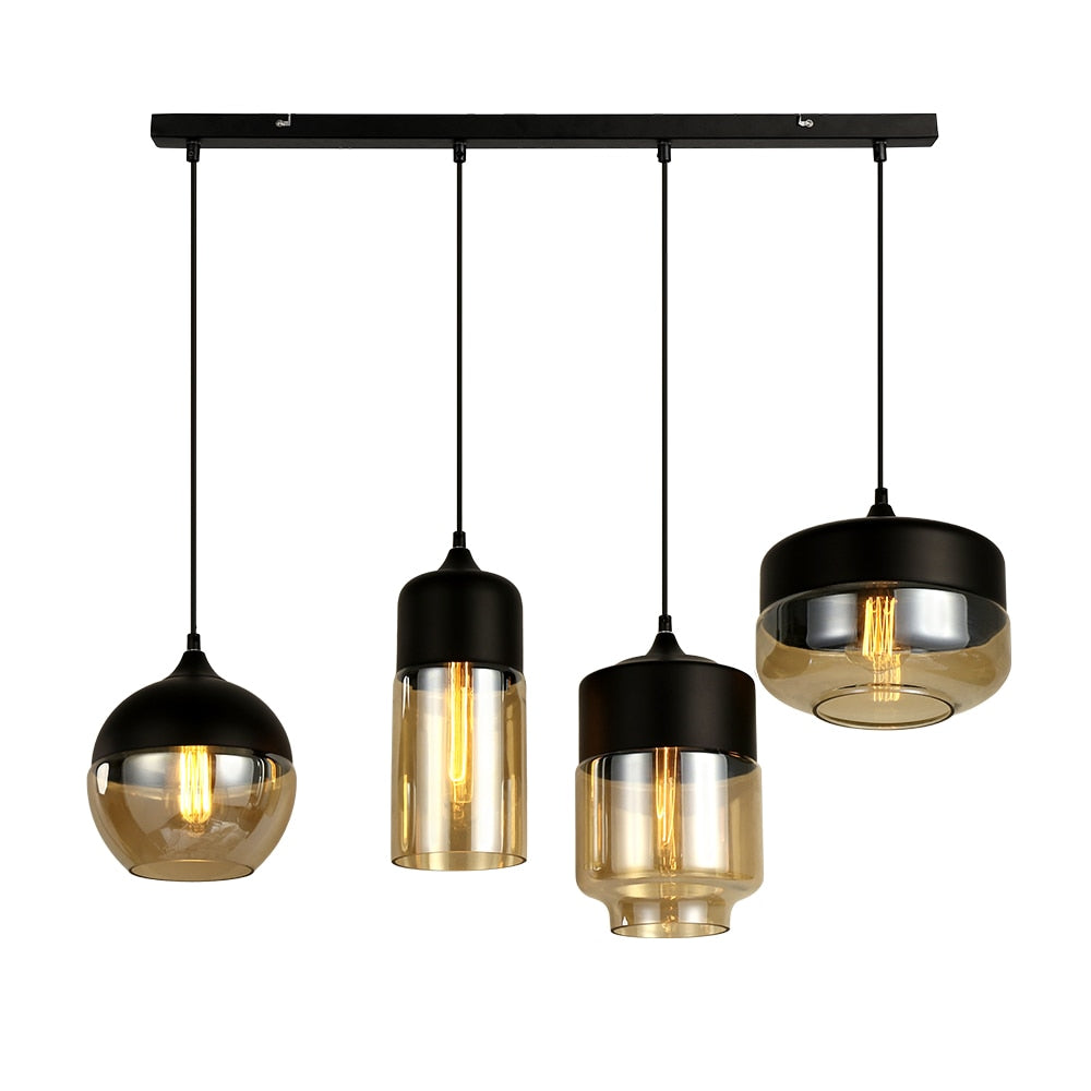 Modern Contemporary Glass Pendant Lamp and Lights