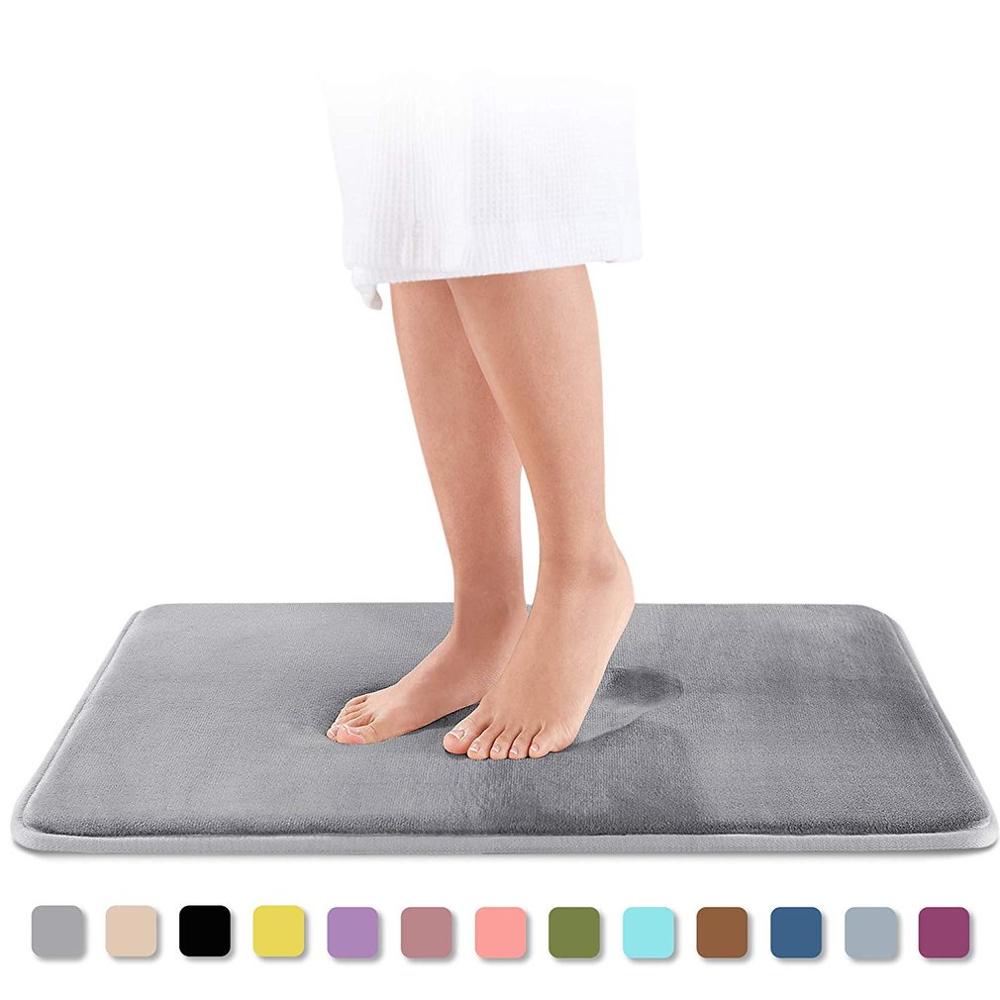 Comfortable Bath Mat with Memory Foam