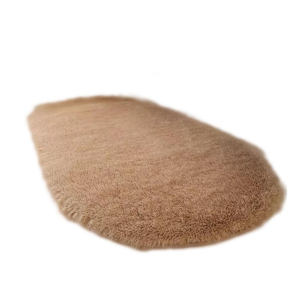 Shaggy, Fluffy, Long Oval Area Rugs for Kids