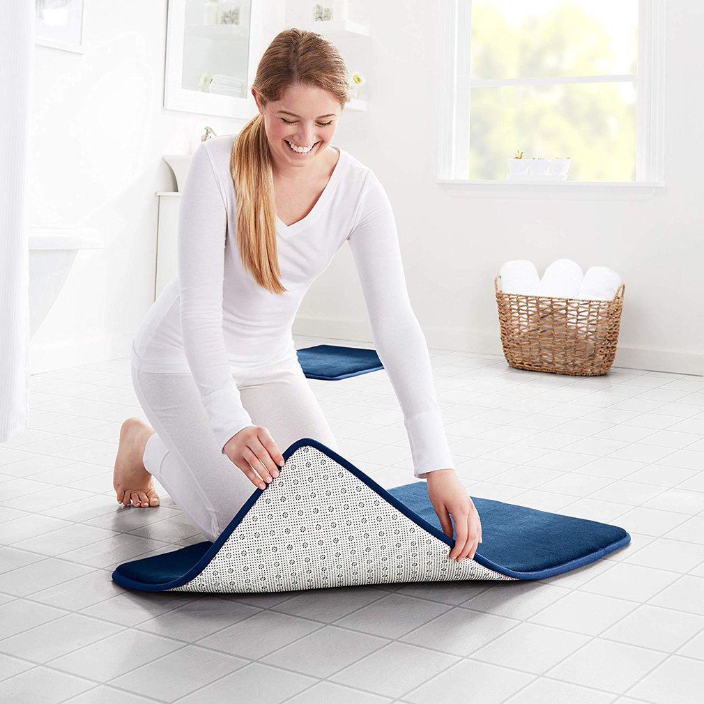 Comfortable Bath Mat with Memory Foam