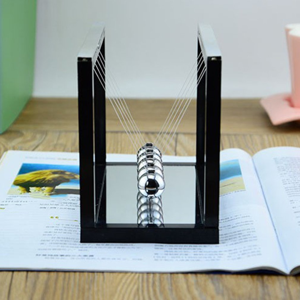 Newton Desk Table Decor Metal Cradle Pendulum