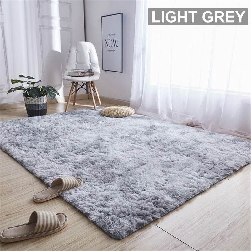 Modern Anti-skid Ultra Soft Plush Area Rectangle Rugs