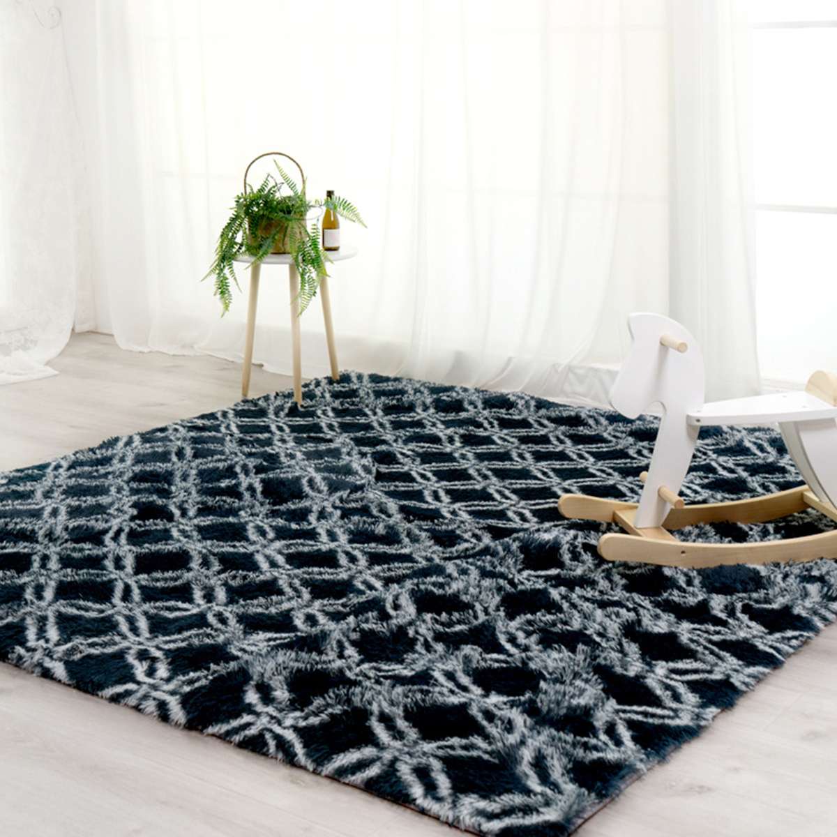 Large Non-Slip Washable Soft Plush Thick Area Rugs and Carpet