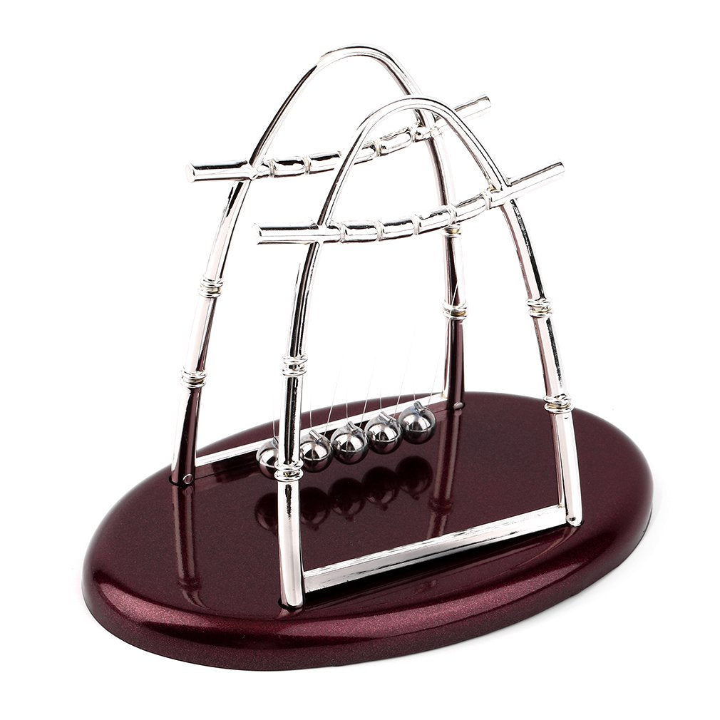 Newton Desk Table Decor Metal Cradle Pendulum