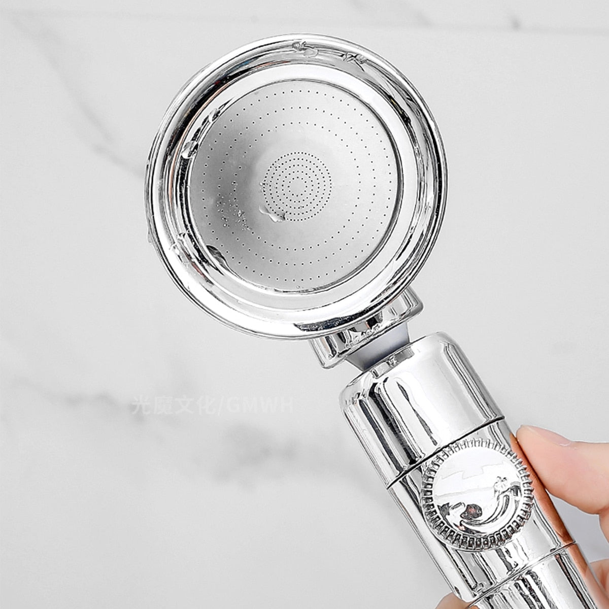 3 Modes Bathroom Pressurized High Pressure Water Saving Adjustable Shower Head