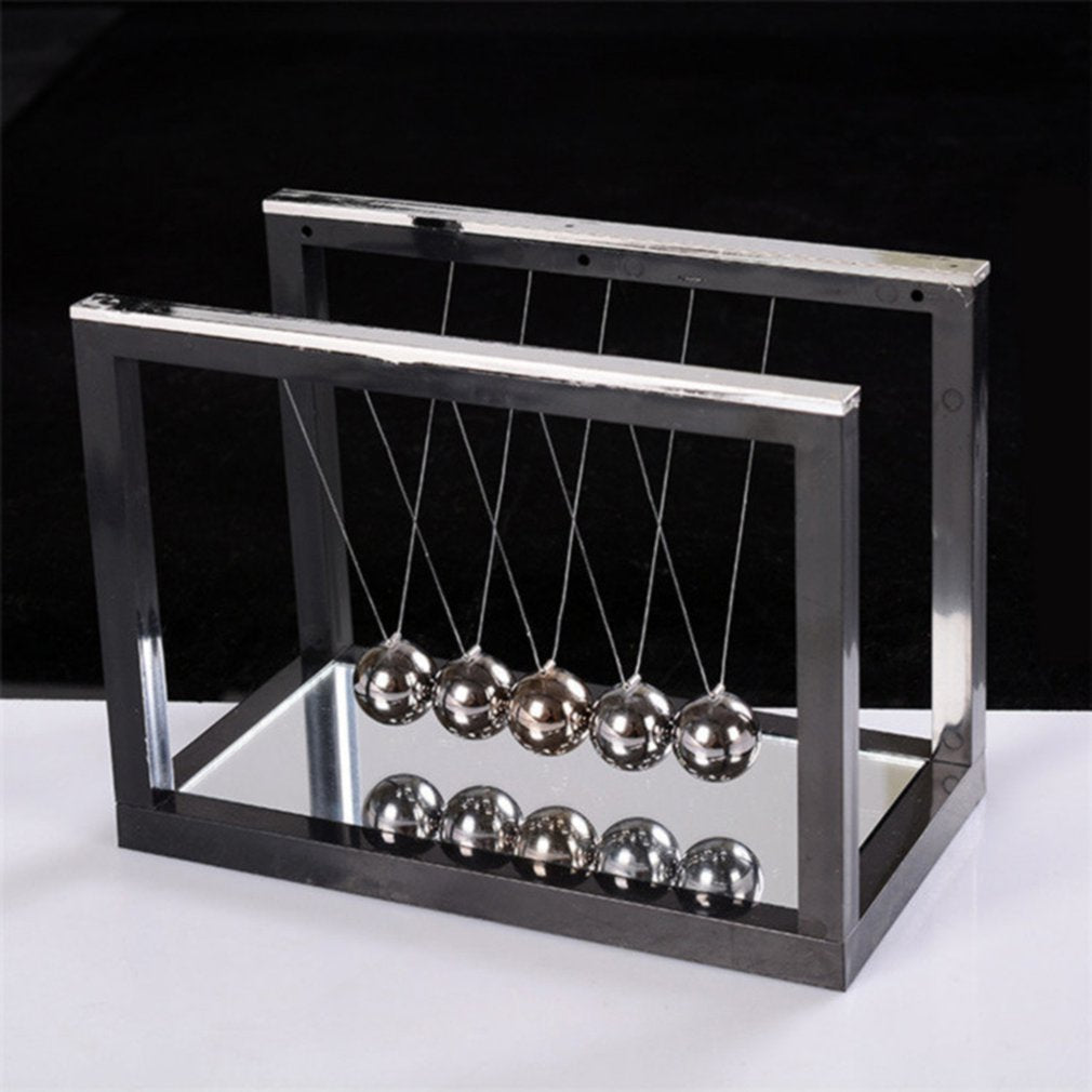 Newton Desk Table Decor Metal Cradle Pendulum