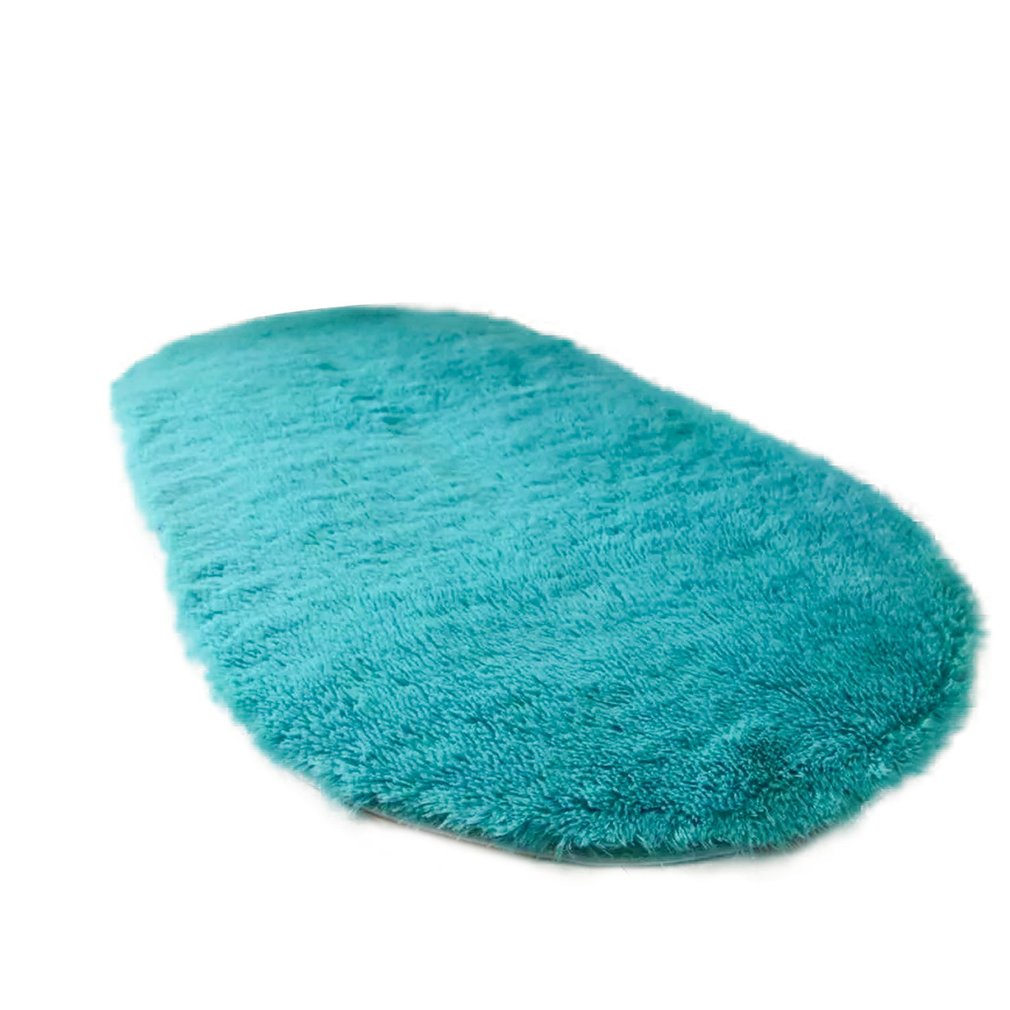 Shaggy, Fluffy, Long Oval Area Rugs for Kids