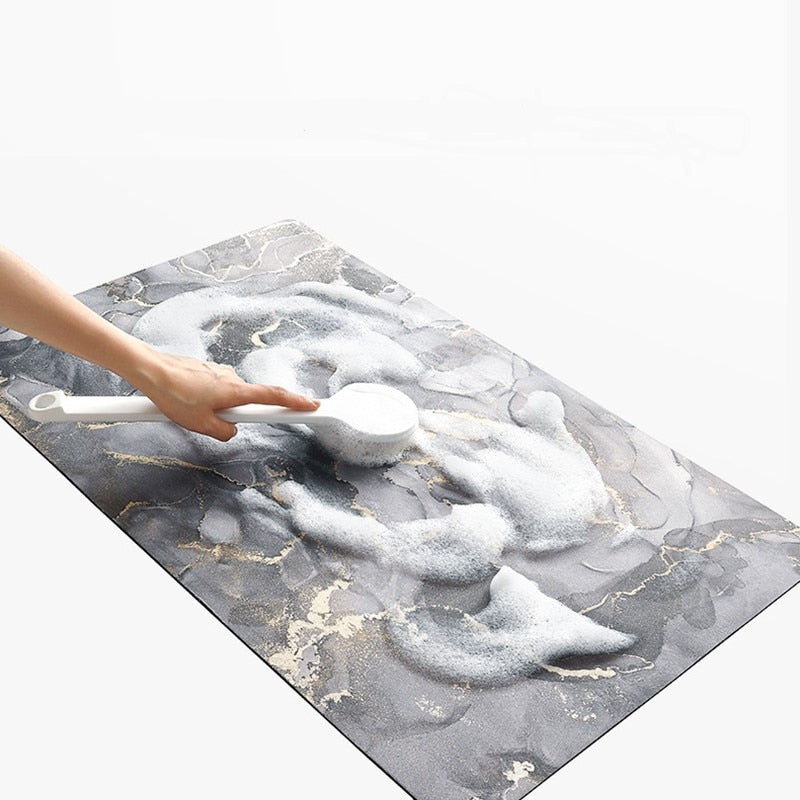 Super Absorbent Bath Mat Non Slip and Quick Drying