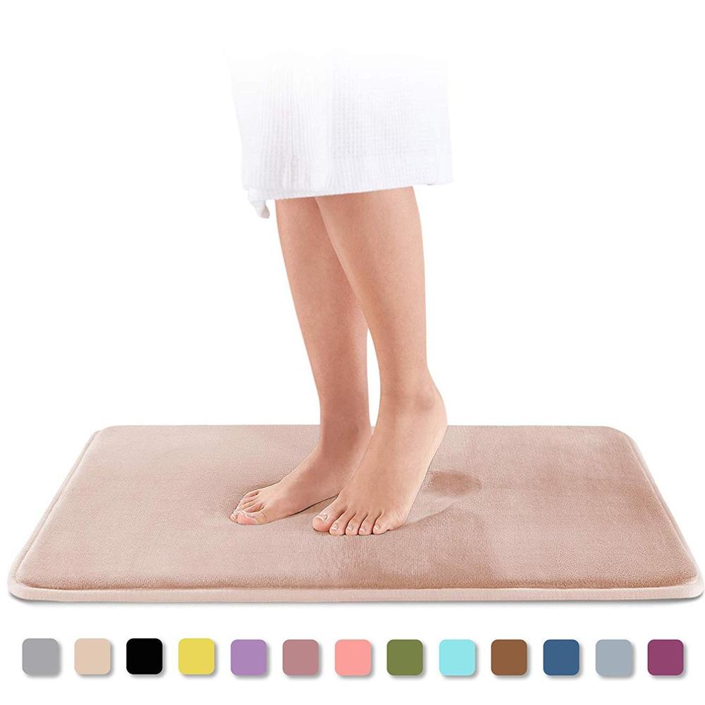 Comfortable Bath Mat with Memory Foam