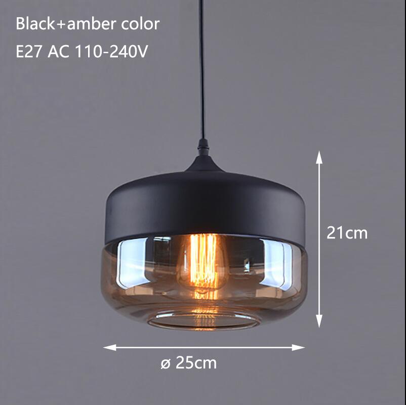 Modern Contemporary Glass Pendant Lamp and Lights