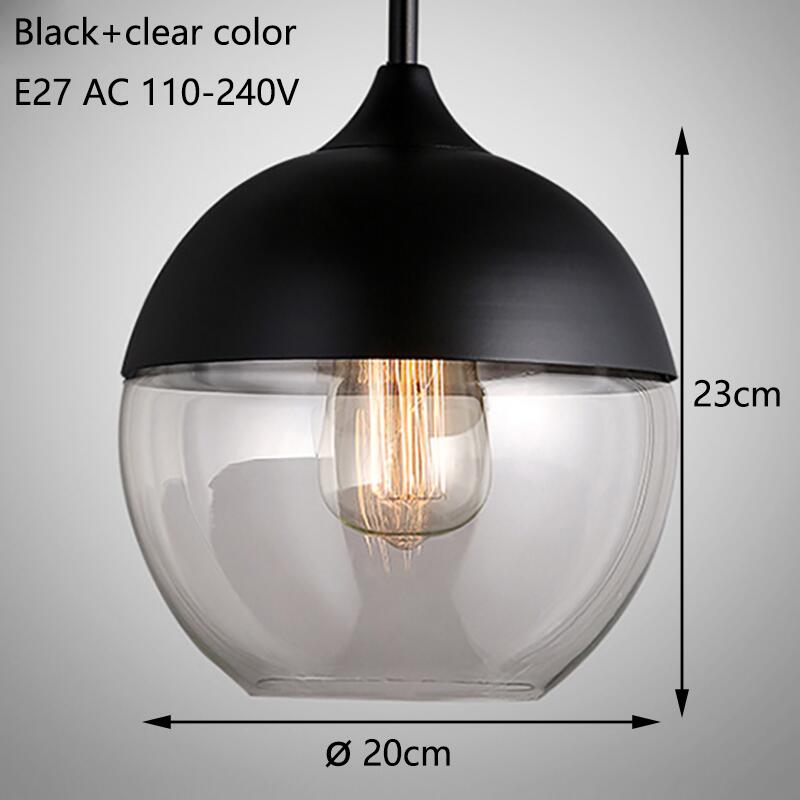 Modern Contemporary Glass Pendant Lamp and Lights