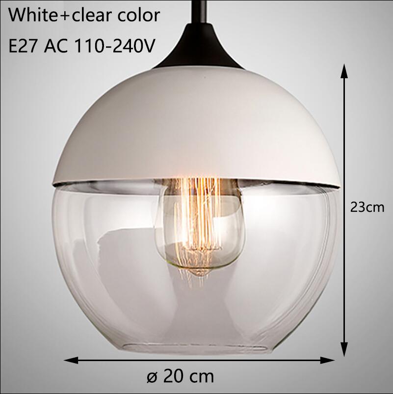 Modern Contemporary Glass Pendant Lamp and Lights