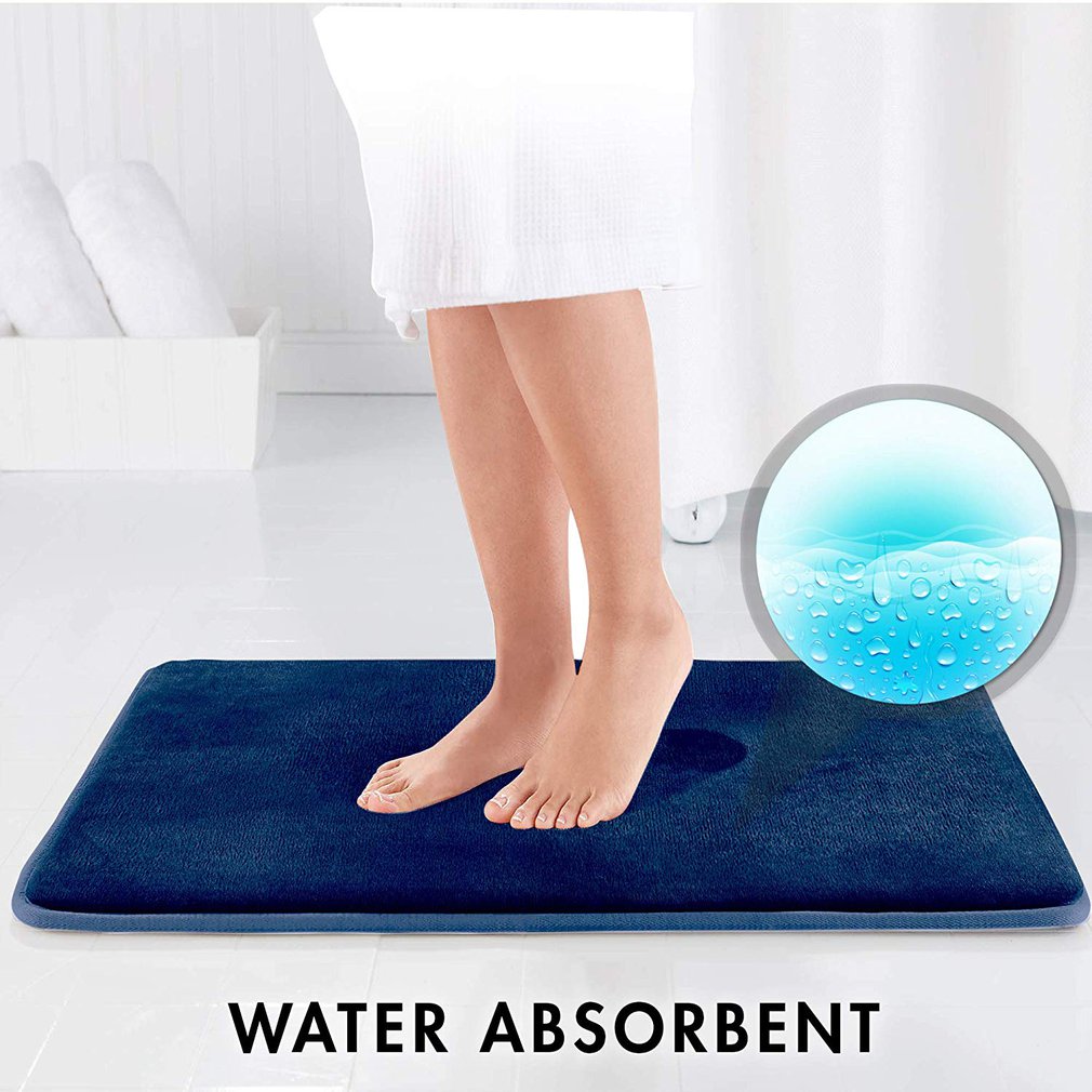 Comfortable Bath Mat with Memory Foam