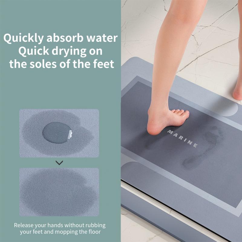 Super Absorbent Non Slip Bathroom mat