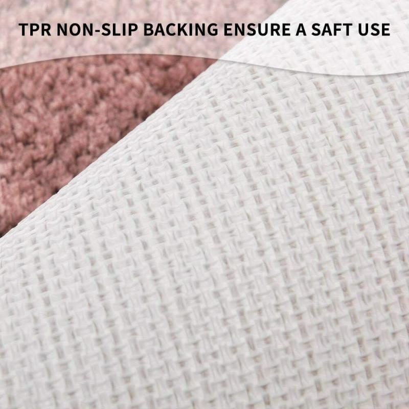 Bathroom Absorbent Carpet Anti-slip Bath Rug Mat