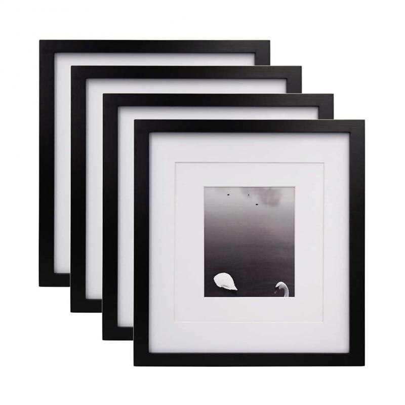 Solid Black and White Photo Frame Set Wall Decoration