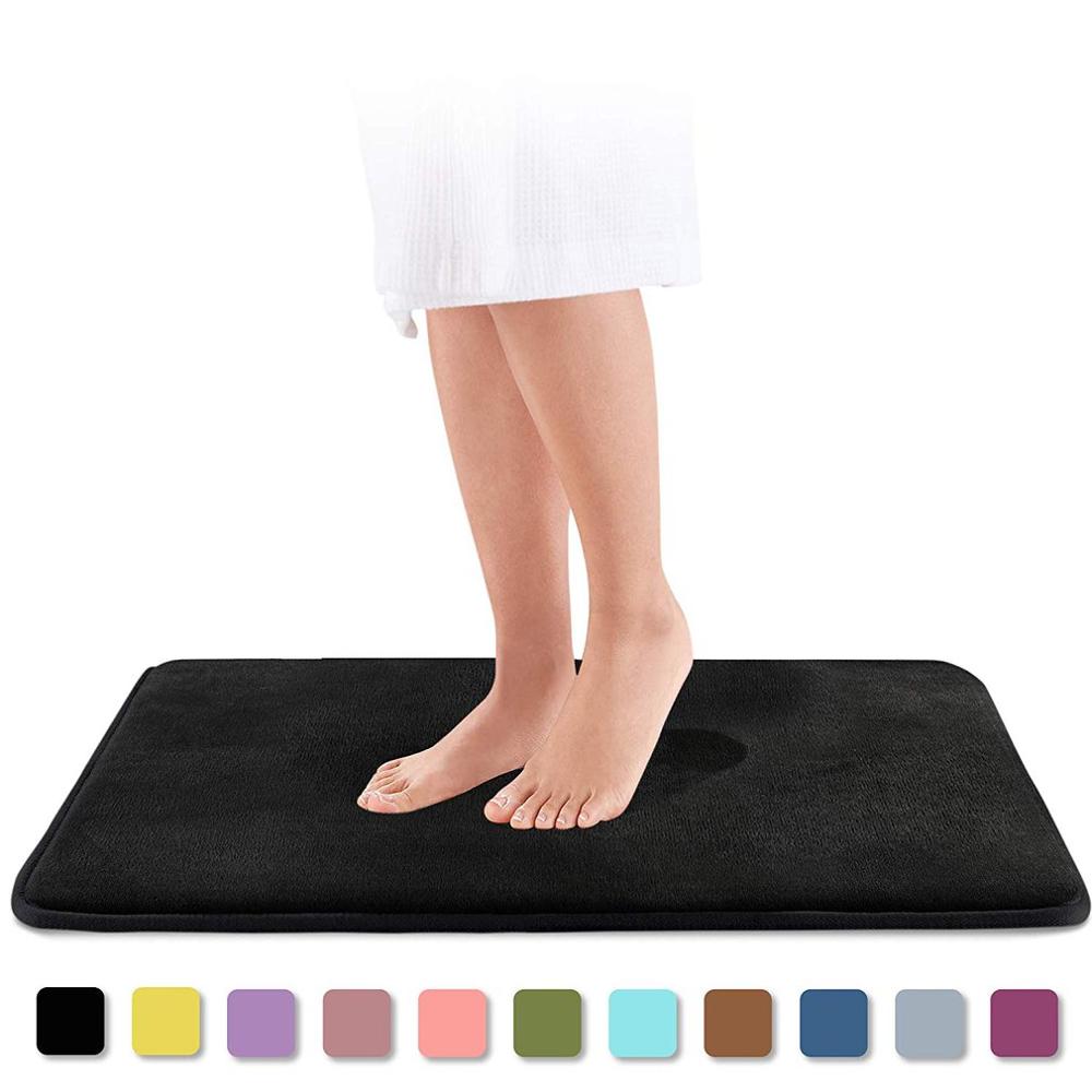 Comfortable Bath Mat with Memory Foam