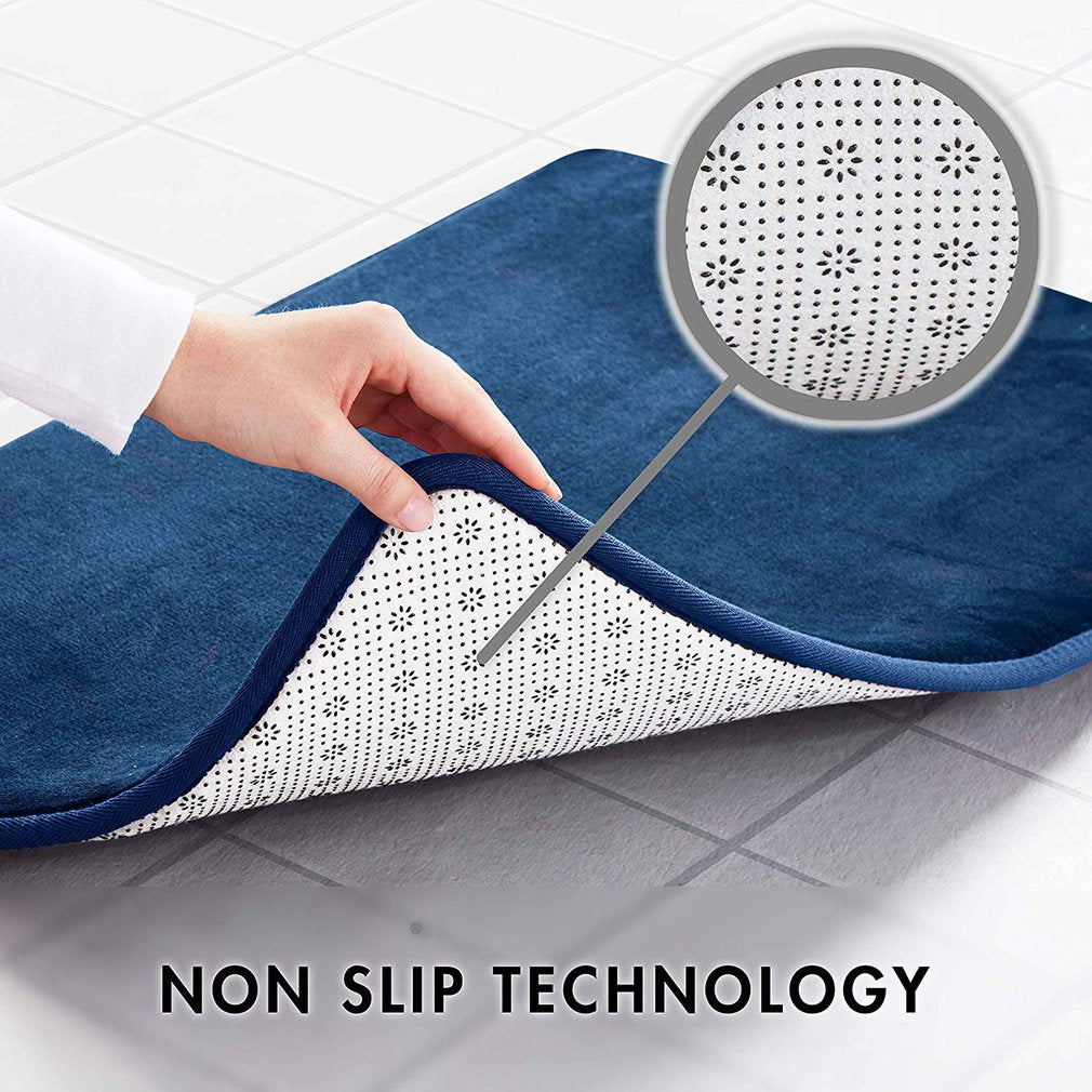 Comfortable Bath Mat with Memory Foam