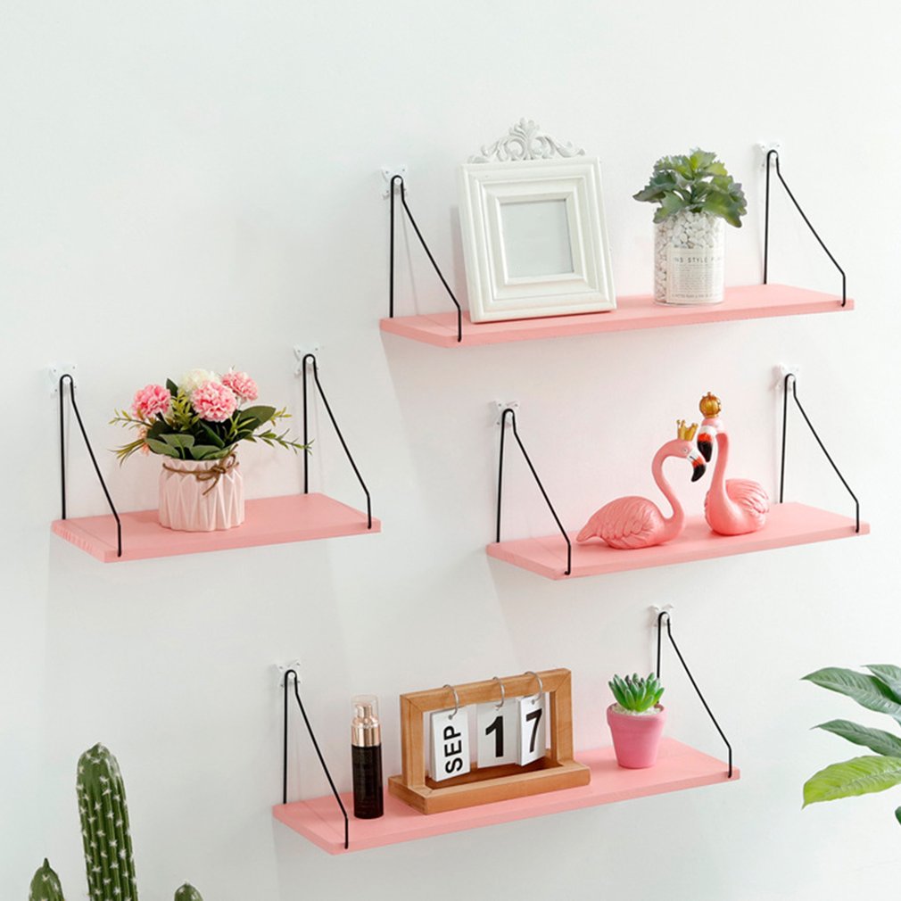 Geometric Shape Wall Shelf Storage Rack