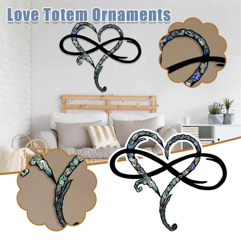 Eternal Love Infinite Romantic Heart Iron Art Decoration