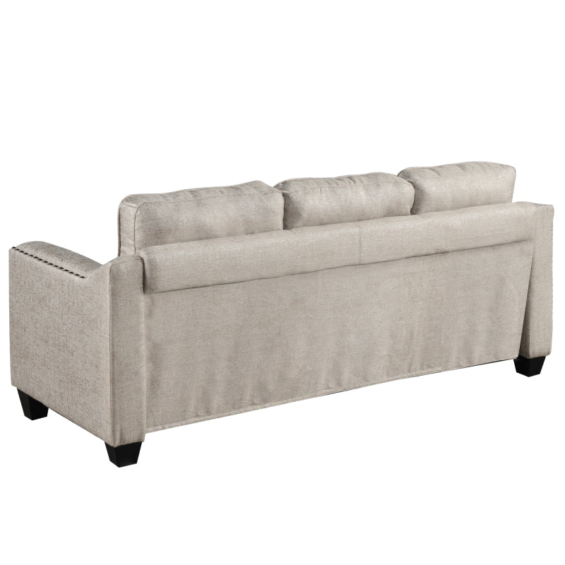 3 Piece Living Room Set with Tufted Back Cushions